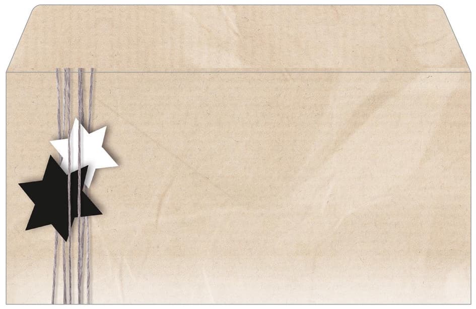 Sigel Weihnachts-Umschlag , Christmas Wrapping, , Din Lang