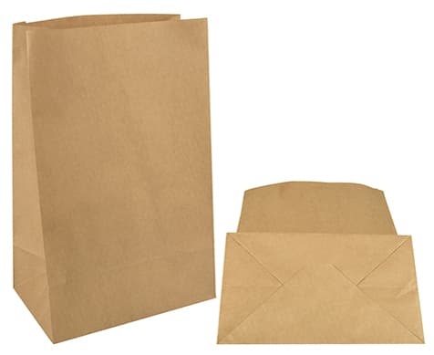 Papstar Papiertüten Mit Blockboden, 400 X 320 X 110 Mm