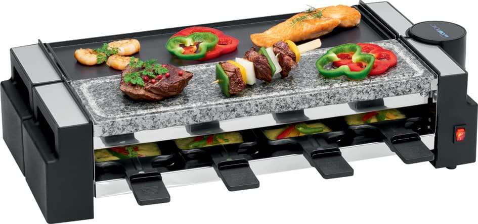 Clatronic Raclette-Grill Rg 3678, Mit Heißem Stein