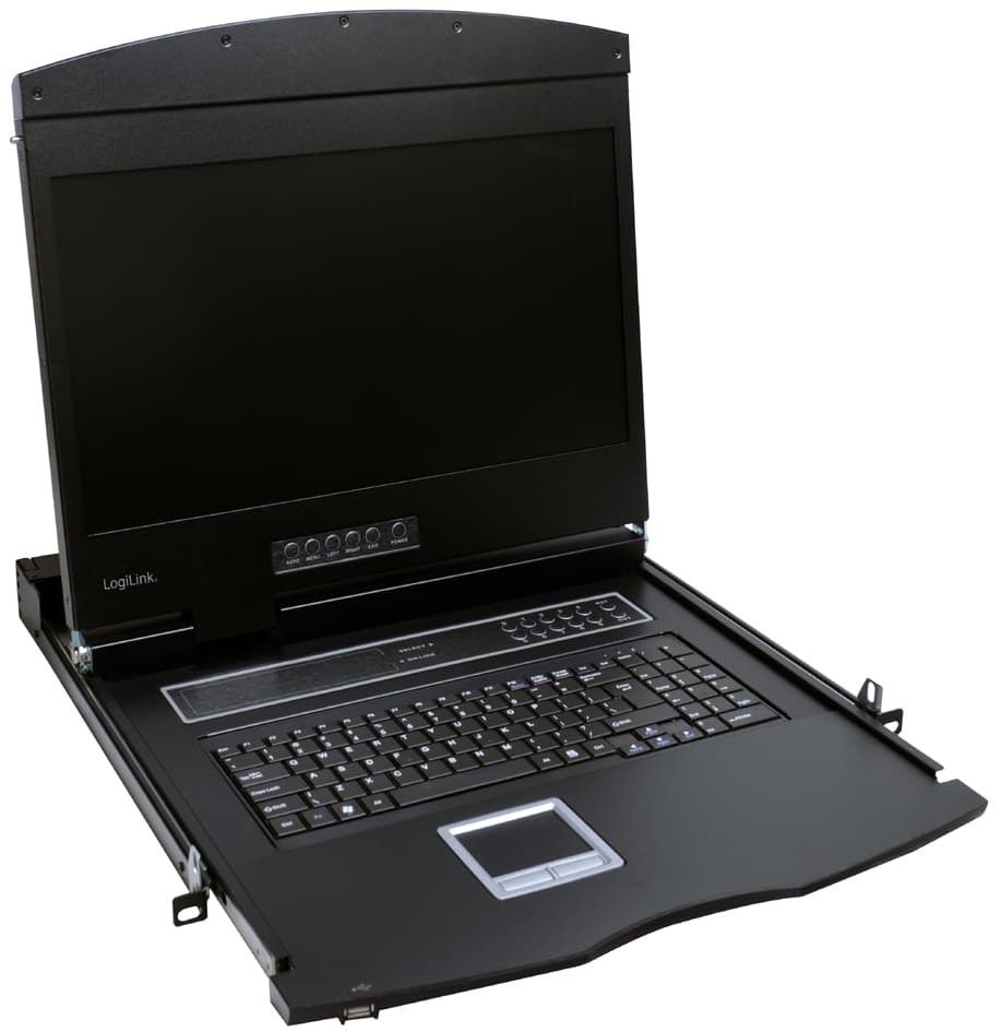 Logilink 19, Lcd Kvm Konsole Mit 48,26 Cm (19, ) Tft-Monitor