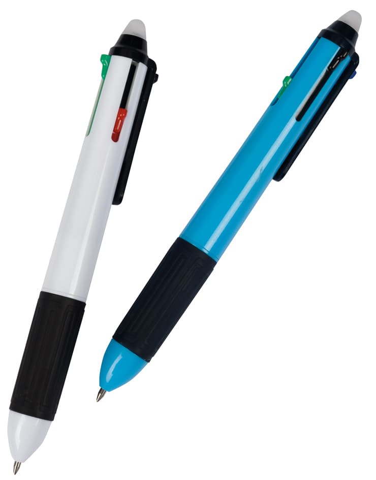 Wedo Vierfarb-Kugelschreiber, Radierbar, 12er Display