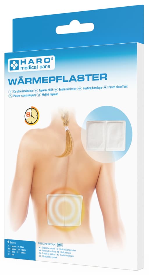 Haro Wärmepflaster, 130 X 190 Mm, Weiß