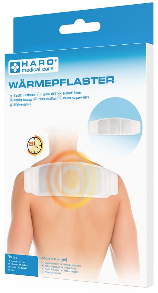 Haro Wärmepflaster, 300 X 190 Mm, Weiß