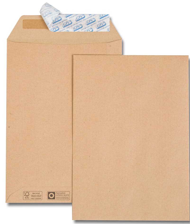 Gpv Versandtaschen Green Eco, C4, 229 X 324 Mm, Braun