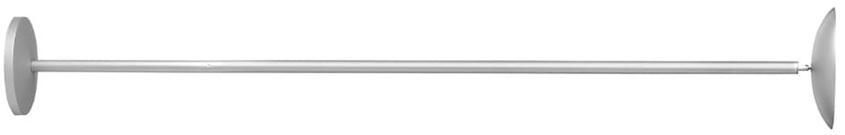 Unilux Led-Deckenfluter First, Metallgrau