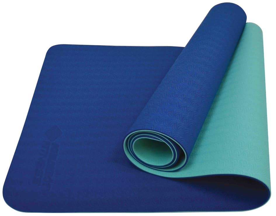 Schildkröt Yogamatte Bicolor, 4 Mm, Navy / Mint
