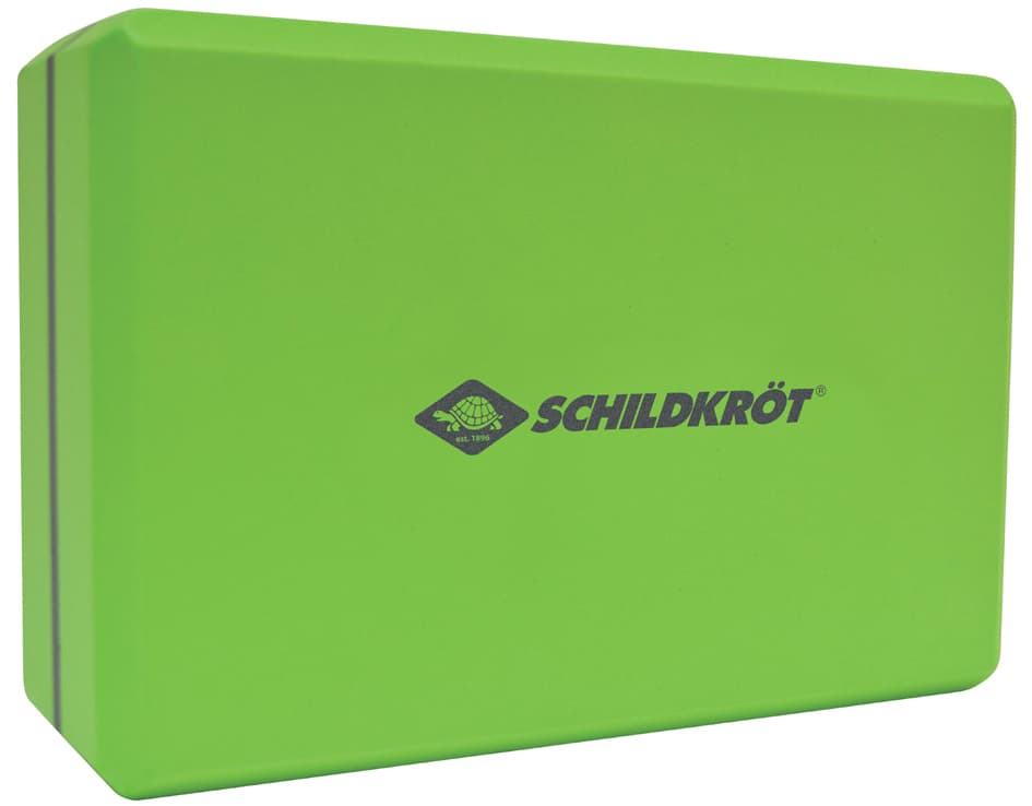 Schildkröt Yoga Block, 200 G, Grün/Grau