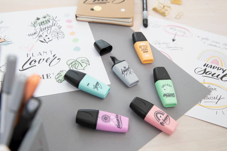Stabilo Textmarker Boss Mini Pastellove 2.0, Rosa