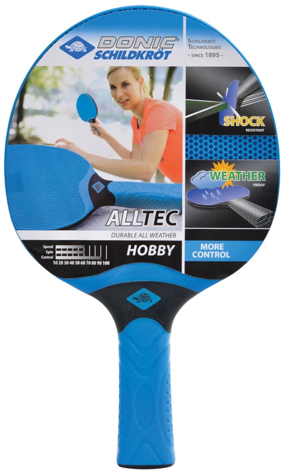 Donic Schildkröt Tischtennisschläger , Alltec Hobby, , Blau