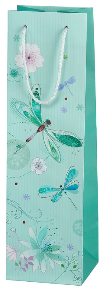 Susy Card Flaschentüte , Dragonfly, , Für 1 Flasche
