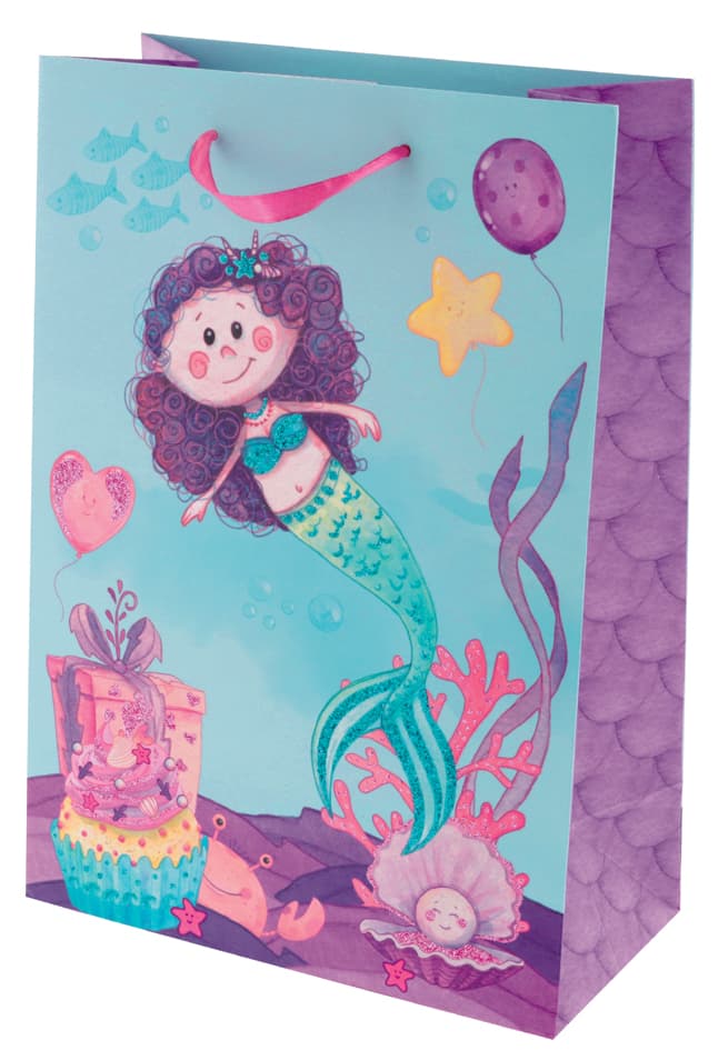 Susy Card Geschenktüte , Mermaid,