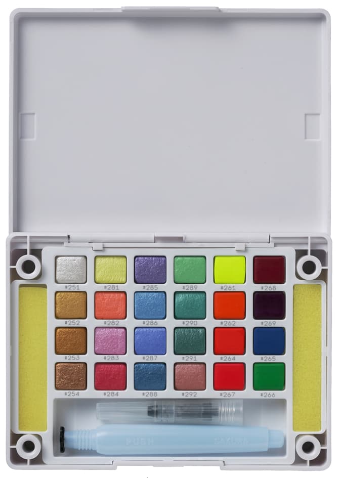 Sakura Aquarellfarben Koi Water Colors Sketch Box 24