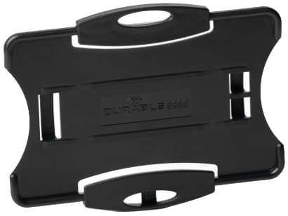 Durable Ausweishalter , Eco, , Für 1 Karte, Schwarz