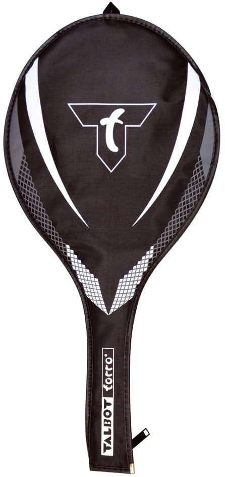 Talbot Torro 3/4 Badminton-Schlägerhülle, Schwarz/Weiß