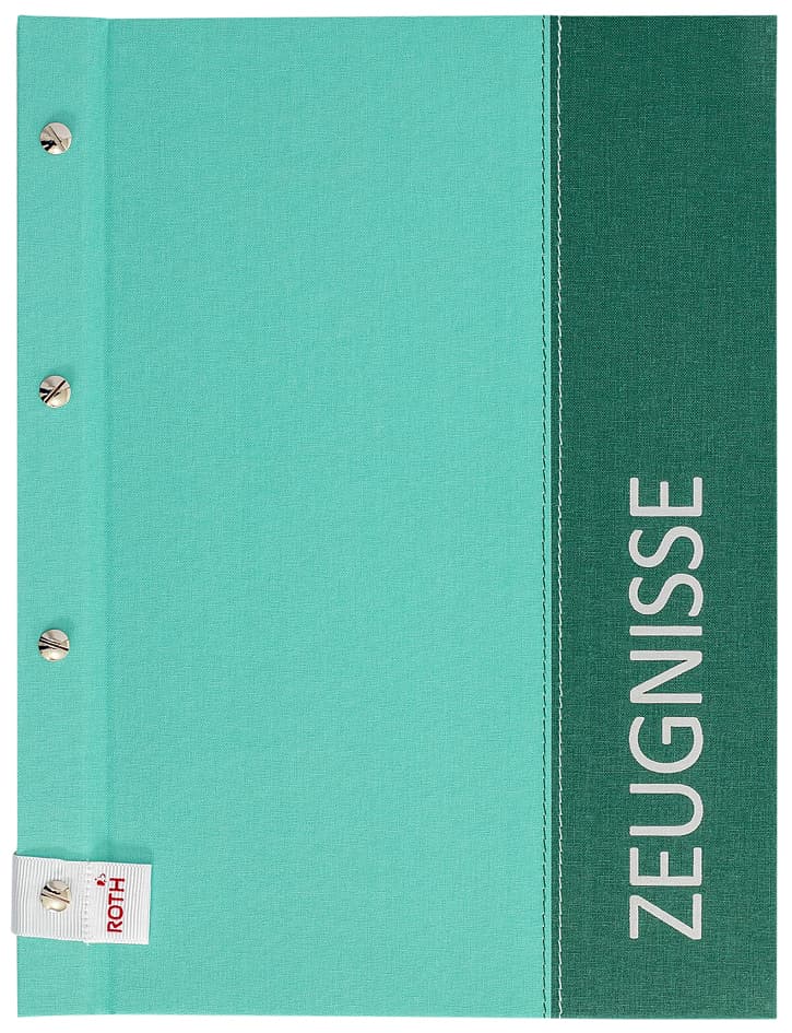 Roth Zeugnismappe , Spectrum, , Din A4, Mint