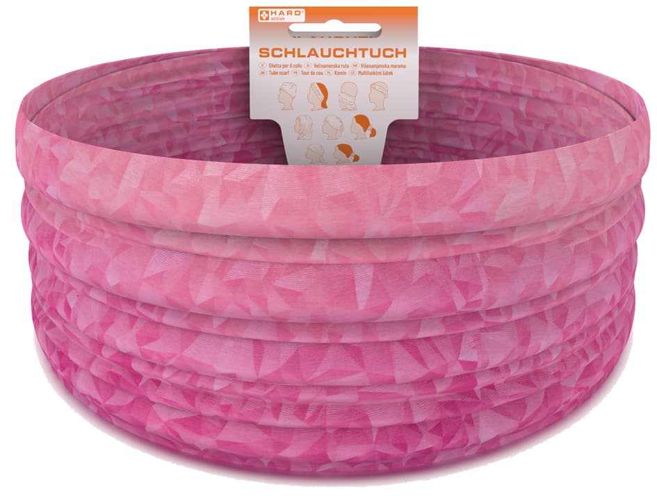 Haro Schlauchtuch, Aus Polyester, Pink