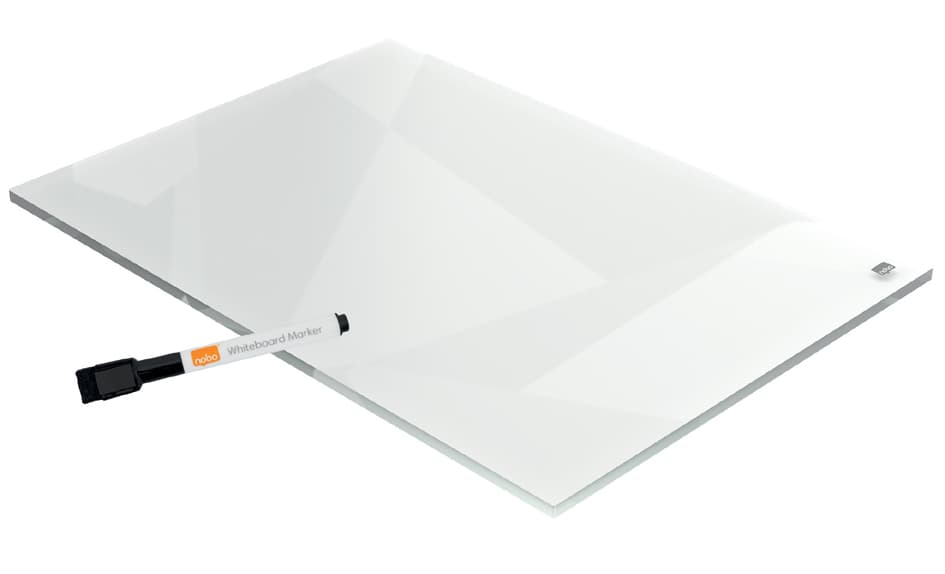 Nobo Acryl-Desktoptafel, Din A4, Randlos, Glasklar