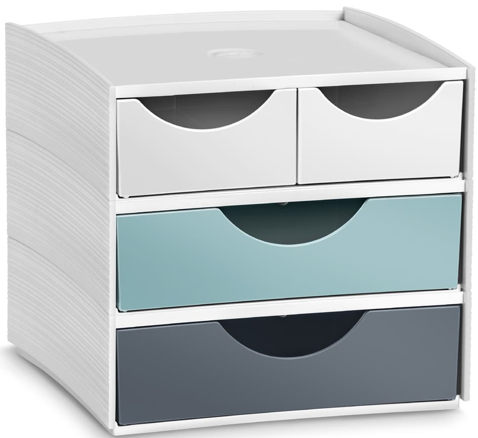 Cep Mini-Schubladenbox Mycube Riviera, 4 Schübe