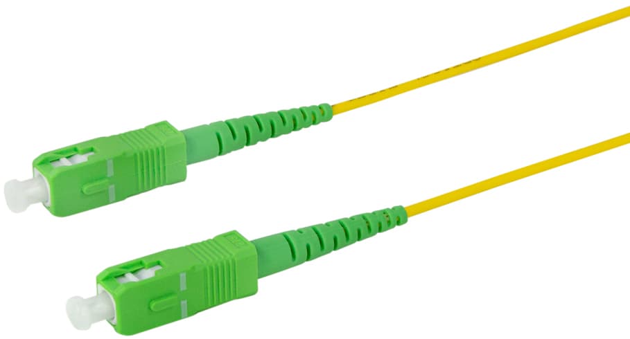 Logilink Lwl Patchkabel, 2x Sc-Simplex, Os2, 5,0 M, Gelb