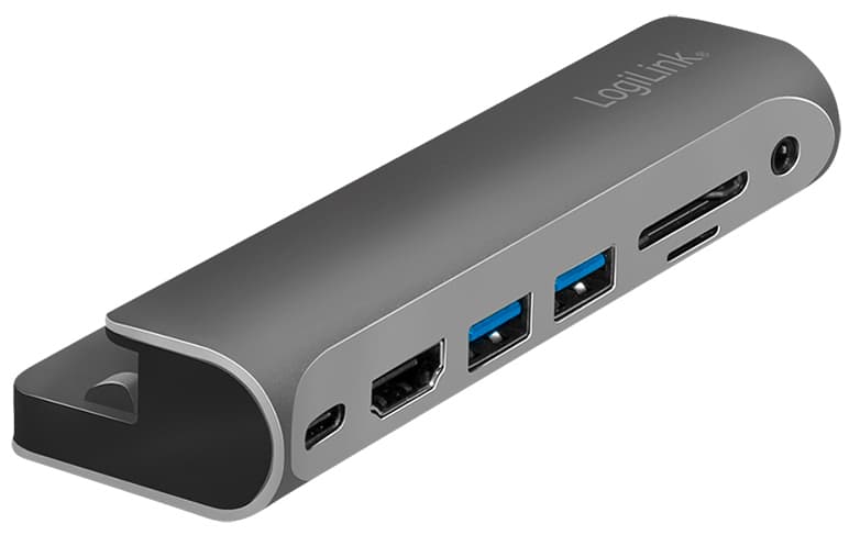Logilink Usb 3.2 (Gen 1) Docking-Station, Usb-C, 7-Port