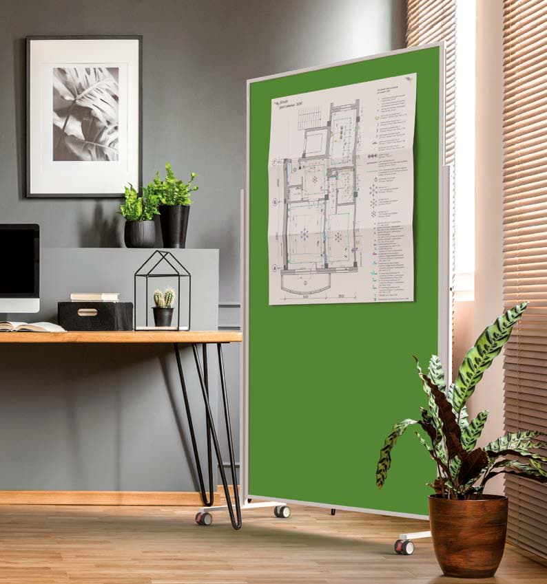Magnetoplan Design-Moderationstafel Variopin, Grau