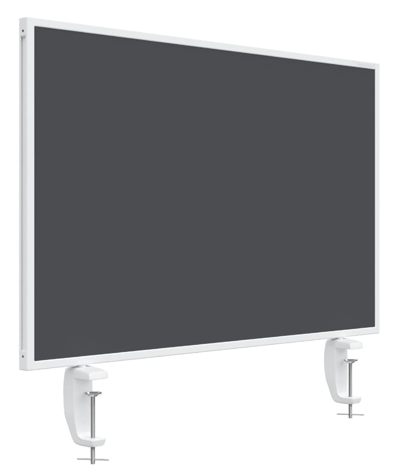 Magnetoplan Tischtrennwand Variopin, 1600 X 500 Mm, Grau