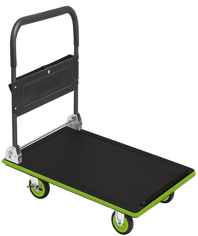 Wonday Stahl-Plattformwagen Professional, Tragkraft: 150 Kg