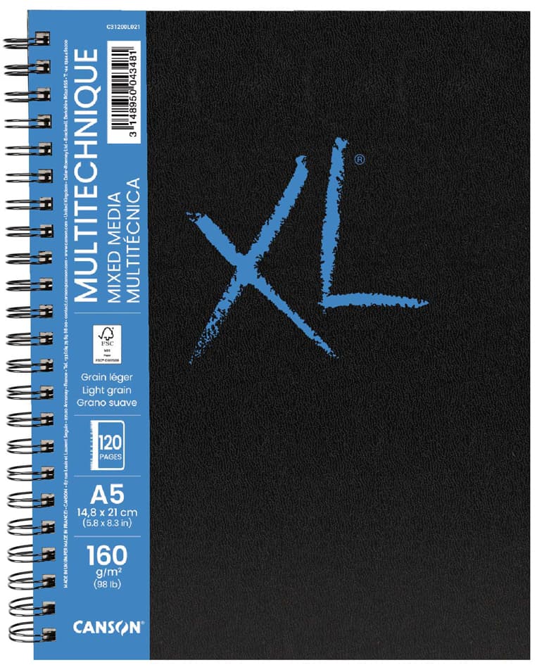 Canson Skizzenbuch Xl Book Mixed Media, Din A4
