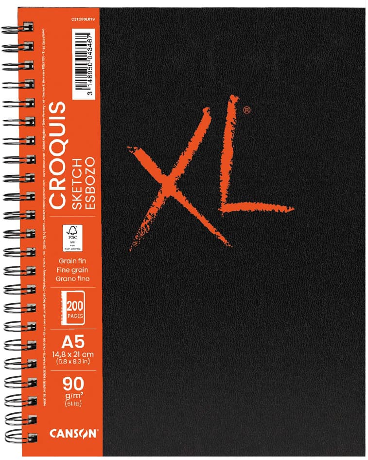 Canson Skizzenbuch Xl Book Sketch, Din A4