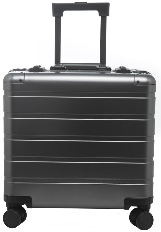 Alumaxx Business Overnighttrolley, Mit Vollalukoffer, Grau
