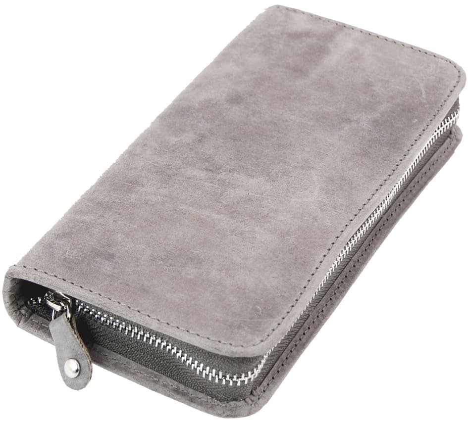 Alassio Schreibgeräte-Etui, Für 3 Schreibgeräte, Grau