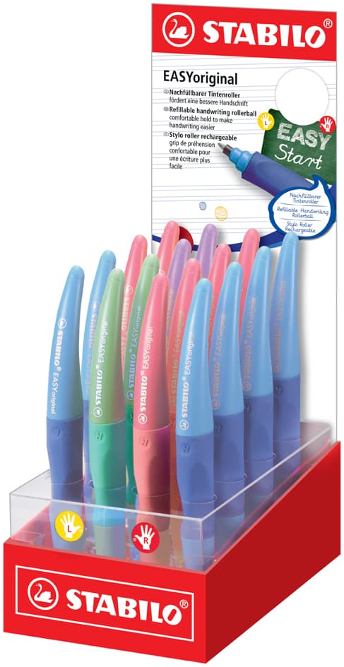 Stabilo Tintenroller Easyoriginal, 16er Display
