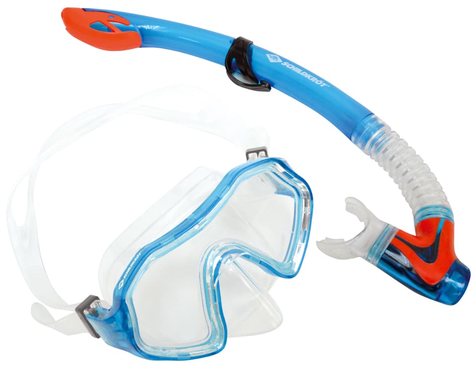 Schildkröt Junior Schnorchel-Set , Barbados, , 2-Teilig, Blau