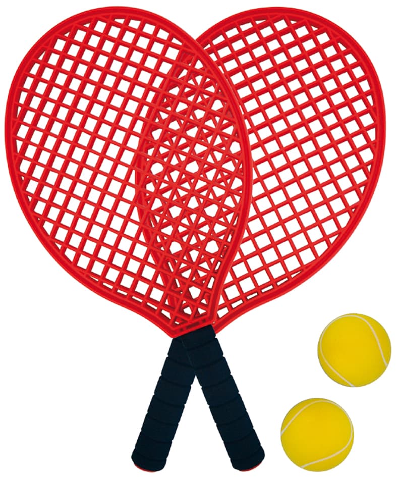 Schildkröt Beachtennis-Set, Schwarz/Rot