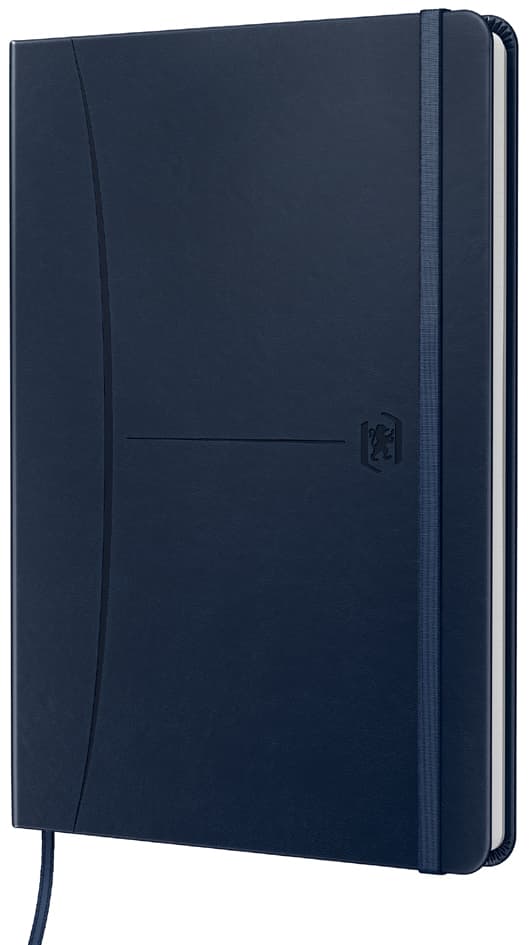 Oxford Notizbuch Signature, Din A5, Kariert, Blau