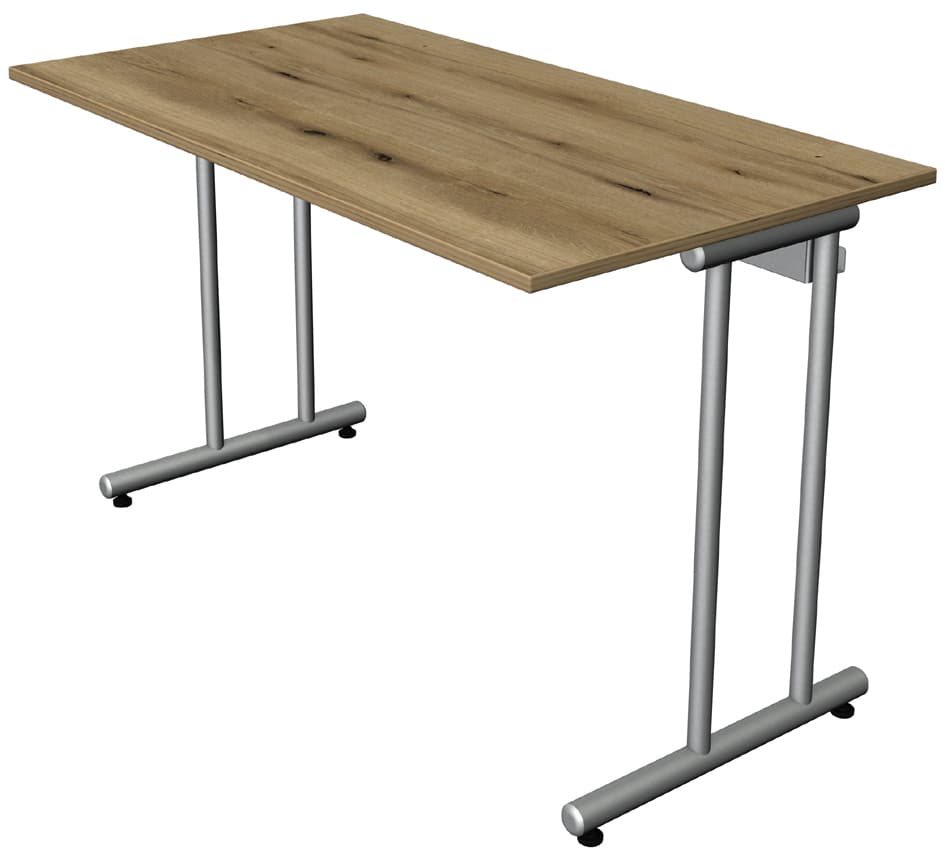 Kerkmann Schreibtisch Smart Office, (B)1.200 Mm, Eiche