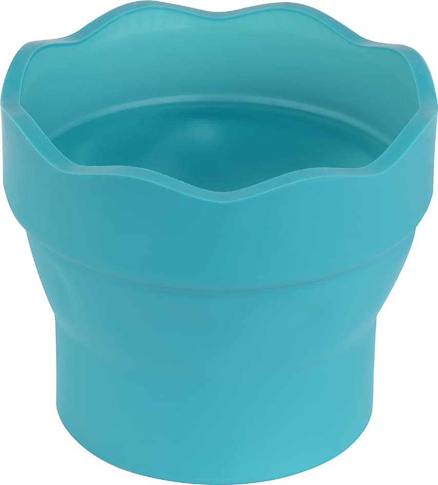 Faber-Castell Wasserbecher Clic & Go, Türkis