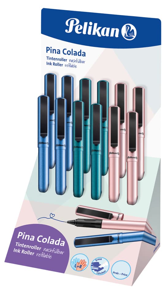 Pelikan Tintenroller Pina Colada, 12er Display