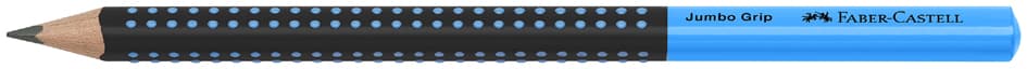 Faber-Castell Bleistift Jumbo Grip Two Tone, Blau