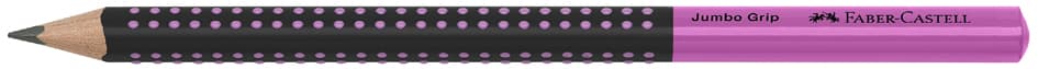 Faber-Castell Bleistift Jumbo Grip Two Tone, Pink