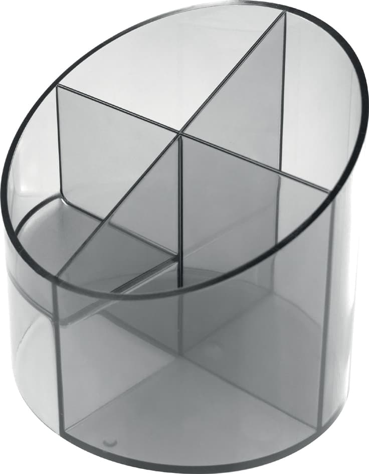 Helit Multiköcher , The Cross, , 4 Fächer, Glasklar
