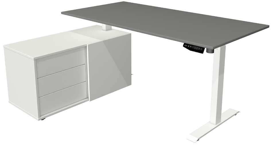 Kerkmann Komplett-Arbeitsplatz Move 1, Graphit