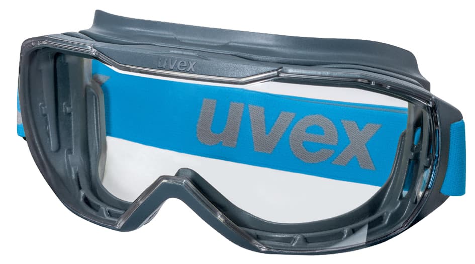 Uvex Vollsichtbrille Megasonic, Scheibentönung: Klar