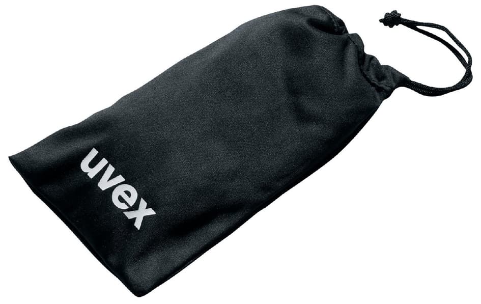 Uvex Mikrofaserbeutel Für Bügelbrillen, Schwarz