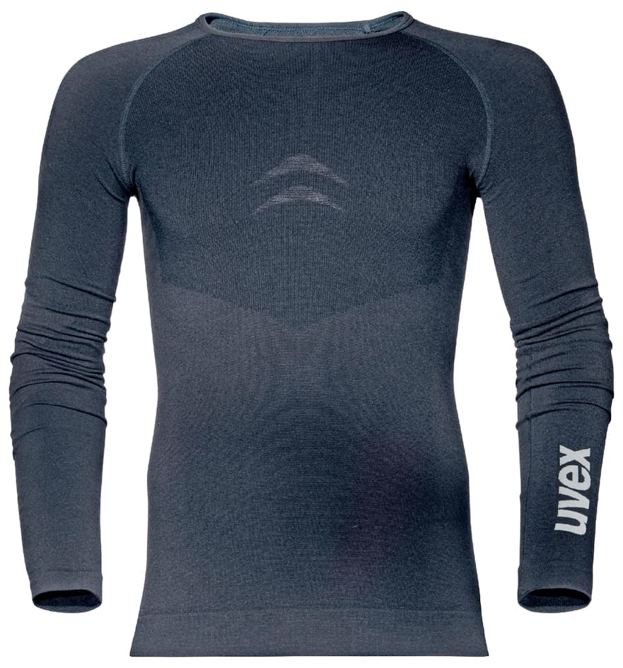 Uvex Herren-Langarm-Funktionsshirt Underwear, Schwarz, S