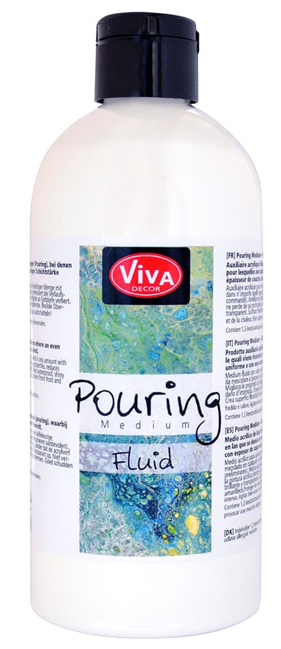 Viva Decor Pouring Medium Fluid, 500 Ml, Transparent