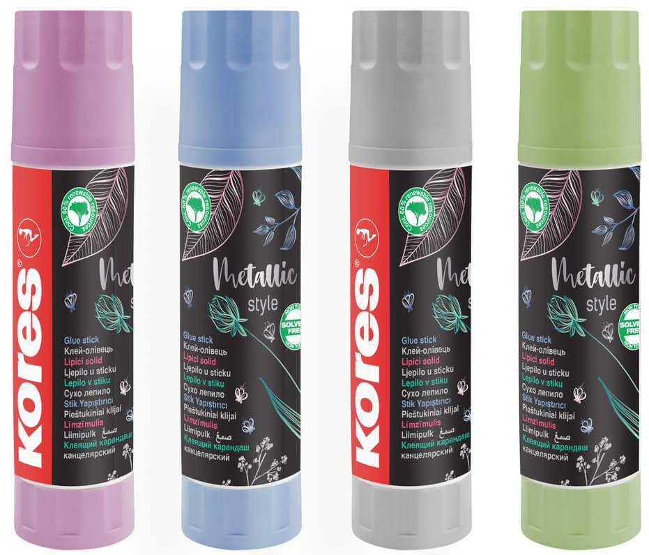 Kores Klebestift , Metallic Style, , 20 G, Lösungsmittelfrei