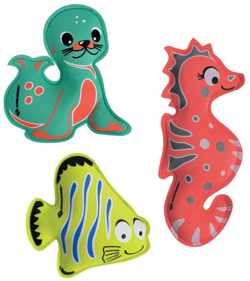 Schildkröt Neopren-Tauchtierchen, 3er Set