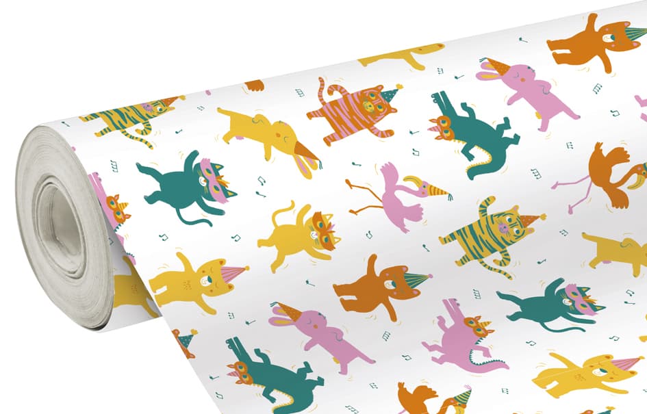 Clairefontaine Geschenkpapier , Good Vibes, , Secare-Rolle