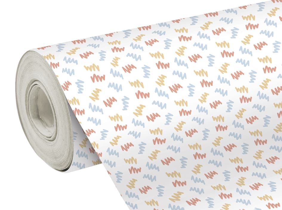 Clairefontaine Geschenkpapier , Zig Zag, , Secare-Rolle